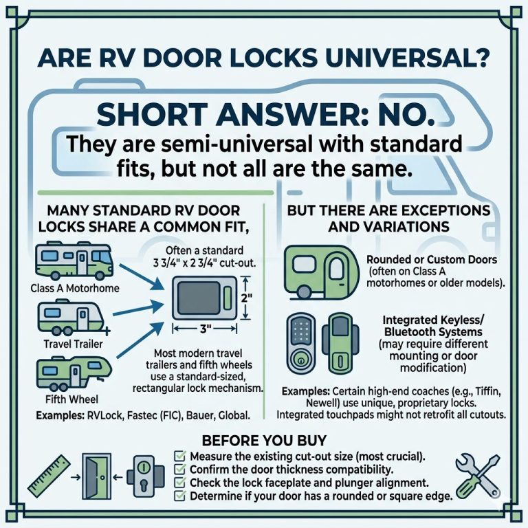 Are RV Door Locks Universal